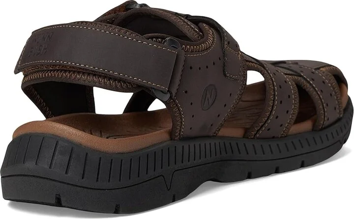 Nunn Bush Lauguna Closed Toe Fisherman Sport River Lightweight Sandals Men's Sandals Brown : 8 M (D), Synthetic - Image 4