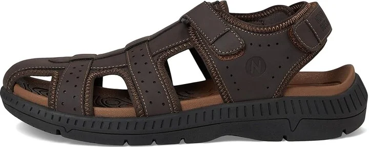 Nunn Bush Lauguna Closed Toe Fisherman Sport River Lightweight Sandals Men's Sandals Brown : 8 M (D), Synthetic - Image 6