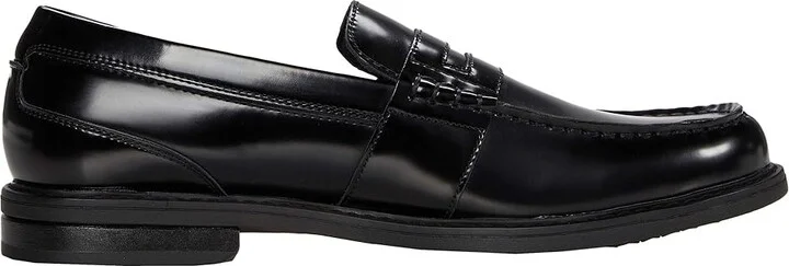 Nunn Bush Lincoln Penny Loafer Men's Slip-on Dress Shoes Black Polished : 8 M (D), Leather - Image 7