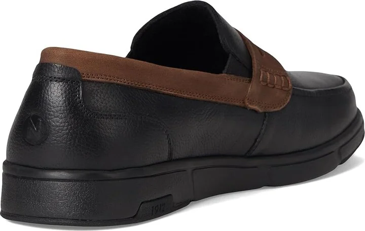 Nunn Bush Luca Moccasin Toe Penny Loafer Lightweight Comfortable Slip-On Men's Lace-up Boots Black : 9 M (D) - Image 4