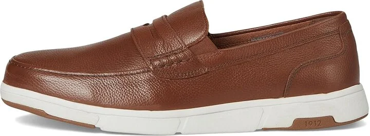 Nunn Bush Luca Moccasin Toe Penny Loafer Lightweight Comfortable Slip-On Men's Lace-up Boots Cognac : 7.5 M (D) - Image 6