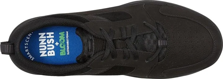 Nunn Bush MAC Moccasin Toe Oxford Men's Lace-up Boots Black : 8.5 W (EE), Leather - Image 2