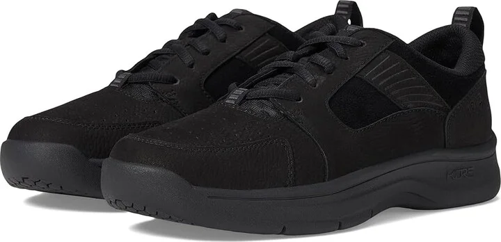 Nunn Bush MAC Moccasin Toe Oxford Men's Lace-up Boots Black : 8.5 W (EE), Leather