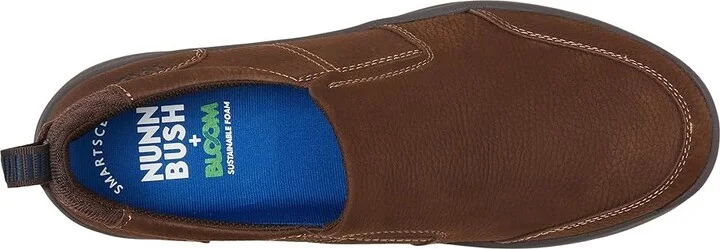 Nunn Bush MAC Moccasin Toe Slip-On Men's Lace-up Boots Black : 8.5 M (D), Leather - Image 7