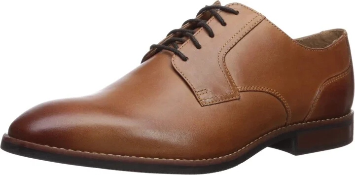 Nunn Bush Men Fifth Ave Plain Toe Oxford Dress Casual Lace Up