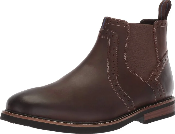 Nunn Bush Men Otis Chelsea Fashion Boot with KORE Comfort Walking Technology