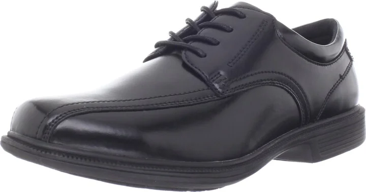 Nunn Bush Men's Bartole Street Bicycle Toe Oxford Lace Up with Kore Slip Resistant Comfort Technology