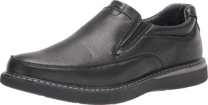 Nunn Bush Men's BAYRIDGE Moccasin Toe Slip ON Lightweight Leather Loafer