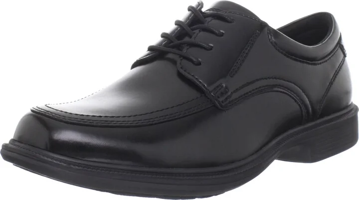 Nunn Bush Men's Bourbon Street Lace Up Oxford with KORE Slip Resistant Technology