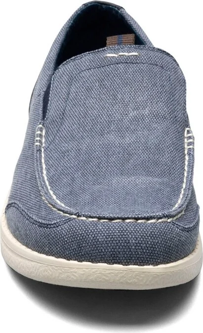 Nunn Bush Men's Brewski Canvas Venetian Moc Toe Shoes - Image 6