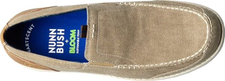 Nunn Bush Men's Brewski Canvas Venetian Moc Toe Shoes - Image 9