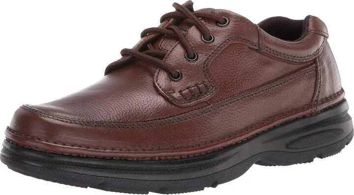 Nunn Bush mens Cameron Moc Toe With Comfort Gel Footbed Oxford