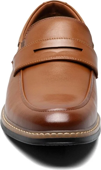 Nunn Bush Men's Carmelo Moc Toe Penny Loafers - Image 2
