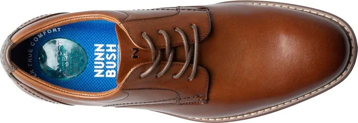 Nunn Bush Men's Centro Flex Plain Toe Oxfords - Image 9