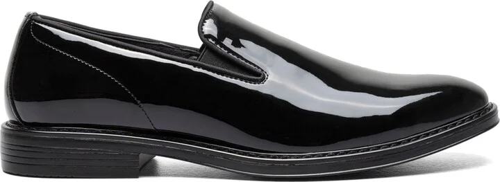 Nunn Bush Men's Centro Formal Flex Plain Toe Slip On Dress Shoes - Image 2