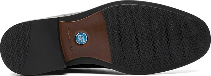 Nunn Bush Men's Centro Formal Flex Plain Toe Slip On Dress Shoes - Image 5