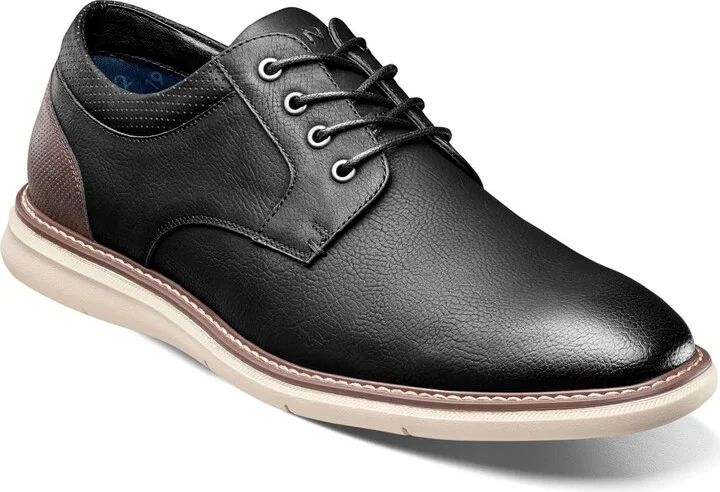 Nunn Bush Men's Chase 2.0 Casual Plain Toe Oxford Contemporary Lace Up