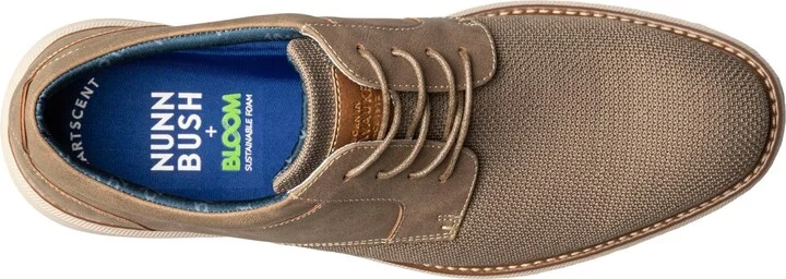 Nunn Bush Men's Chase Knit Plain Toe Oxford Shoes - Image 4