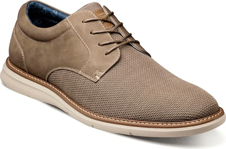 Nunn Bush Men's Chase Knit Plain Toe Oxford Shoes