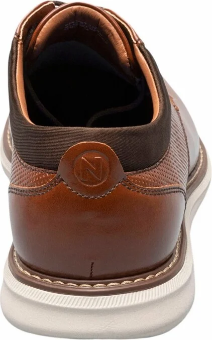 Nunn Bush Men's Chase Plain Toe Oxford Shoes - Image 3