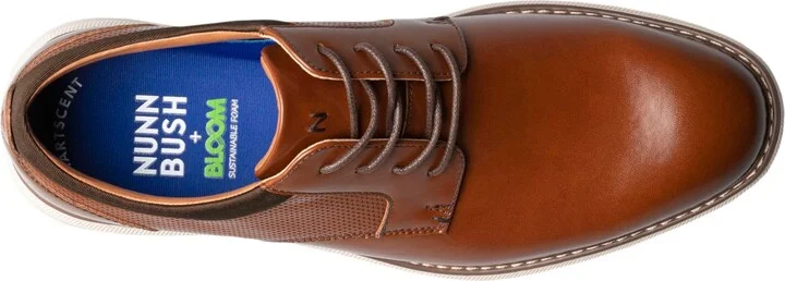 Nunn Bush Men's Chase Plain Toe Oxford Shoes - Image 4