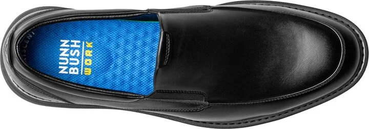 Nunn Bush Men's Chase Work Moc Toe Slip On Loafers - Image 6