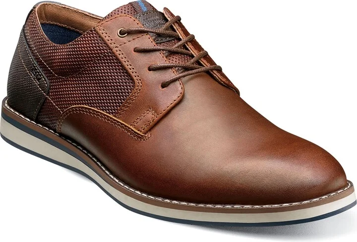 Nunn Bush Men's Circuit Plain Toe Lace-Up Oxford