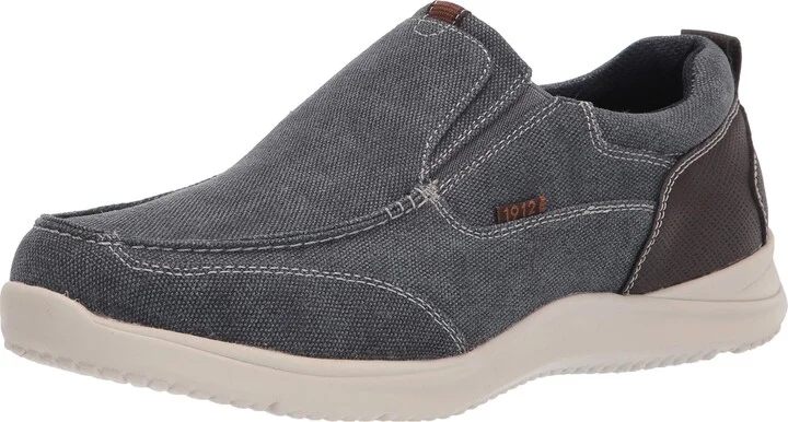 Nunn Bush Men's Conway Canvas Slip-ON MOC Toe Loafer