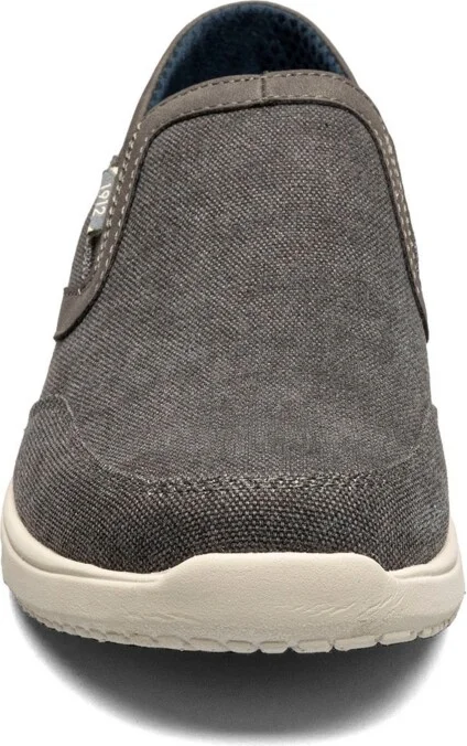 Nunn Bush Men's Conway Ez Canvas Moc Toe Slip On Shoes - Image 6