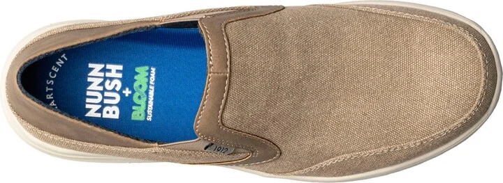 Nunn Bush Men's Conway Ez Canvas Moc Toe Slip On Shoes - Image 9