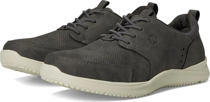 Nunn Bush Men's Conway Moccasin Toe Oxford Casual Lace Up Lightweight Athletic Style