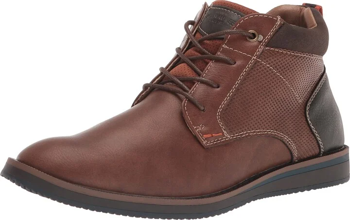 Nunn Bush Men's DC Circuit Plain Toe Chukka Boot with Memory Foam