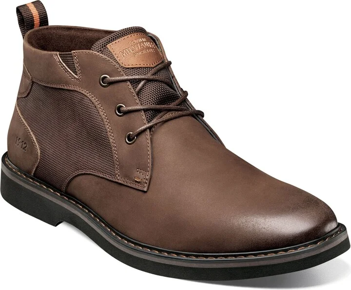 Nunn Bush Men's Denali Waterproof Leather Plain Toe Boots