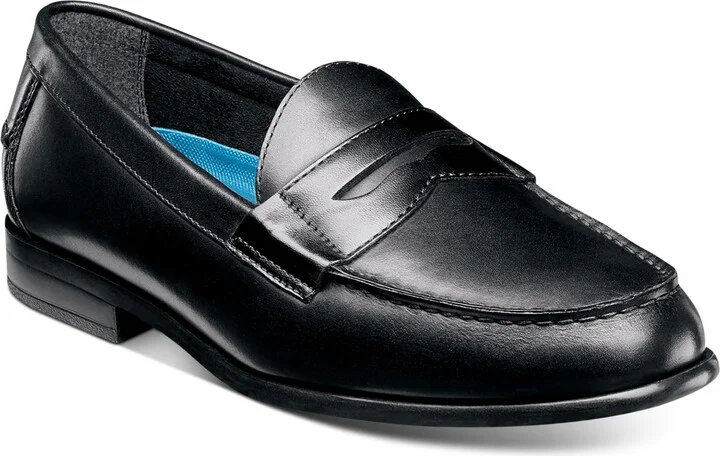 Nunn Bush Men's Drexel Penny Loafers with Kore Comfort Technology