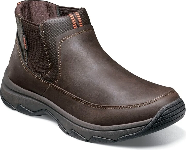 Nunn Bush Men's Excavate Moc Toe Chelsea Boot