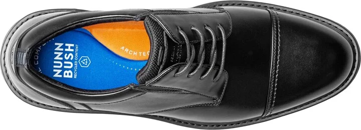 Nunn Bush Men's Gates Cap Toe Oxfords - Image 6