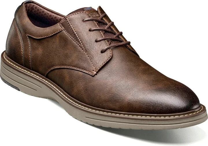 Nunn Bush Men's Gates Plain Toe Oxfords