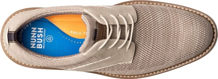 Nunn Bush Men's Griff Knit Plain Toe Oxford - Image 9