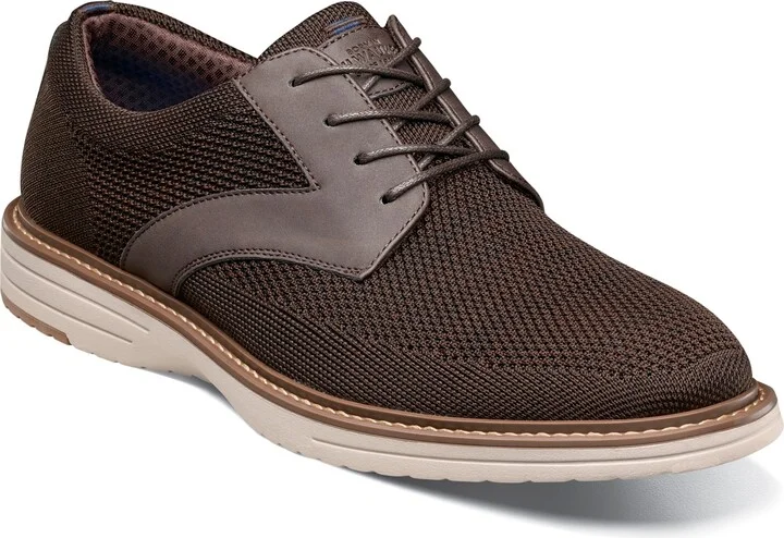 Nunn Bush Men's Griff Knit Plain Toe Oxford