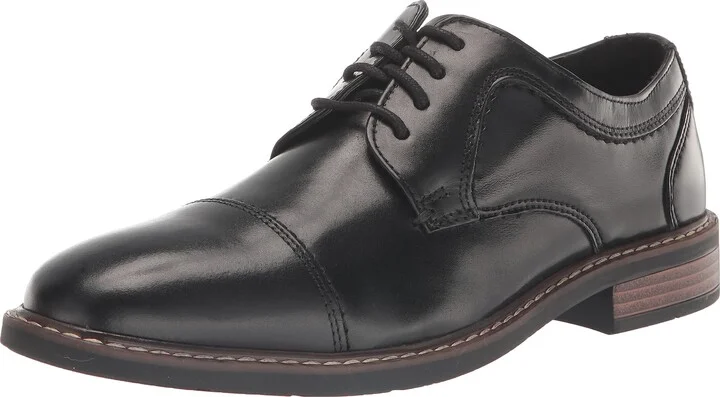Nunn Bush Men's Hayden Cap Toe Oxford Dress Casual Leather Lace Up Shoes