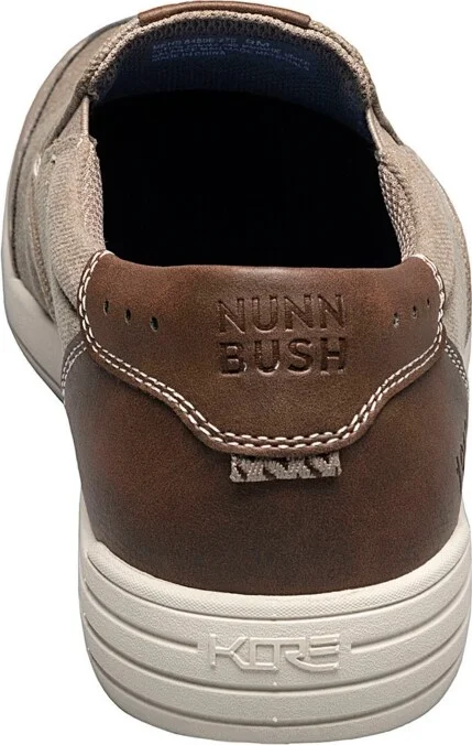 Nunn Bush Men's Kore City Walk Athletic Style Canvas Slip-On Loafer - Image 3