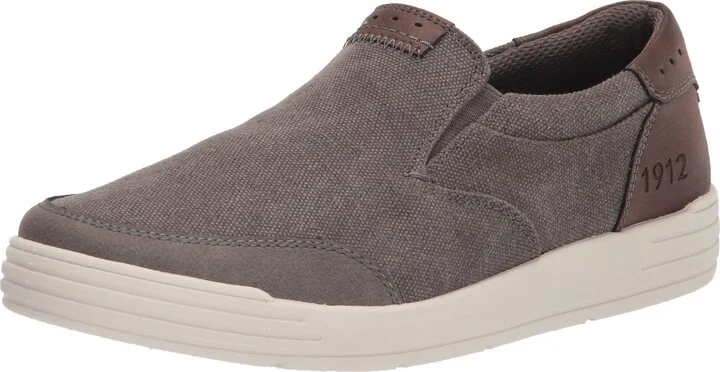 Nunn Bush mens Kore City Walk Canvas Moc Toe Slip-on Sneaker