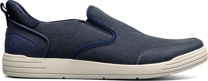 Nunn Bush Men's Kore City Walk Ez Canvas Slip On Shoe - Image 7