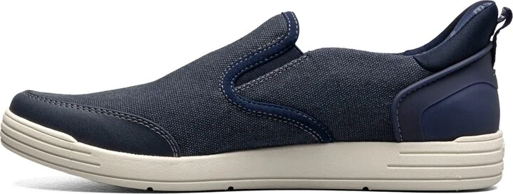 Nunn Bush Men's Kore City Walk Ez Canvas Slip On Shoe - Image 8