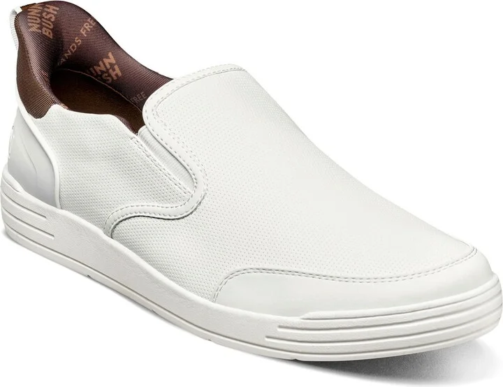 Nunn Bush Men's Kore City Walk Ez Moc Toe Slip On Sneaker
