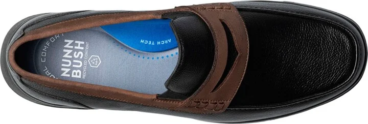 Nunn Bush Men's Luca Moc Toe Penny Loafer - Image 6