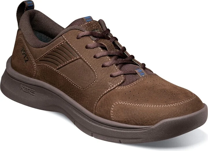 Nunn Bush Men's Mac Leather Moc Toe Oxford Shoes