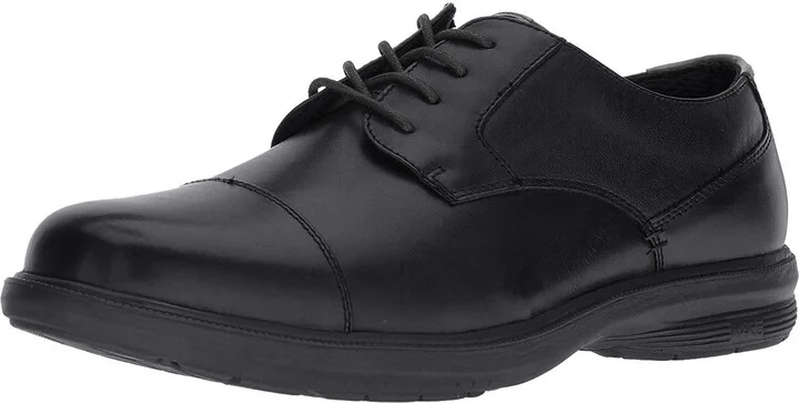 Nunn Bush Men's Melvin Street Cap Toe Oxford with Kore Slip Resistant Walking Comfort Technology