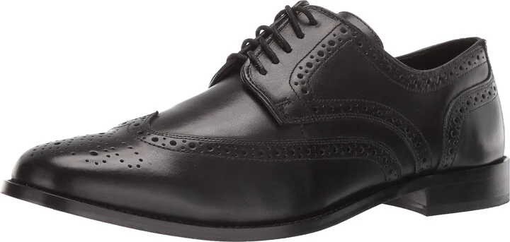 Nunn Bush Men's Nelson Wing Tip Oxford Dress Casual Lace-Up