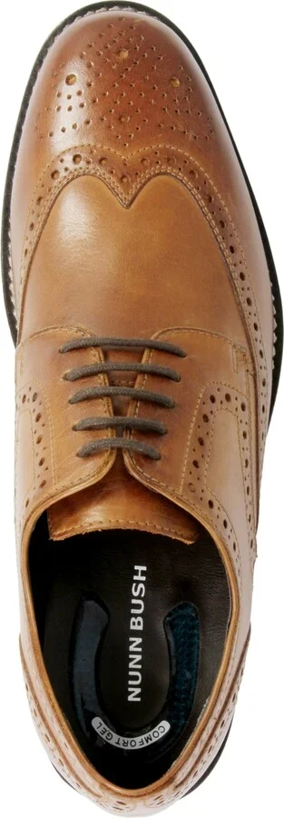 Nunn Bush Men's Nelson Wingtip Oxfords - Image 8